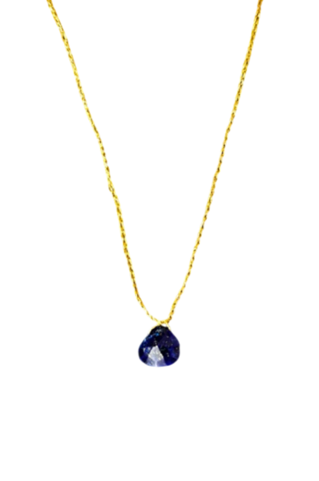 Collana con pendente lapislazzulo